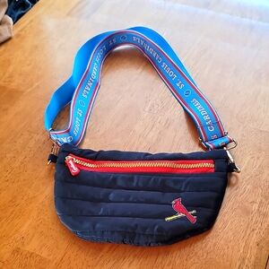 St. Louis Cardinals Black Fanny Pack